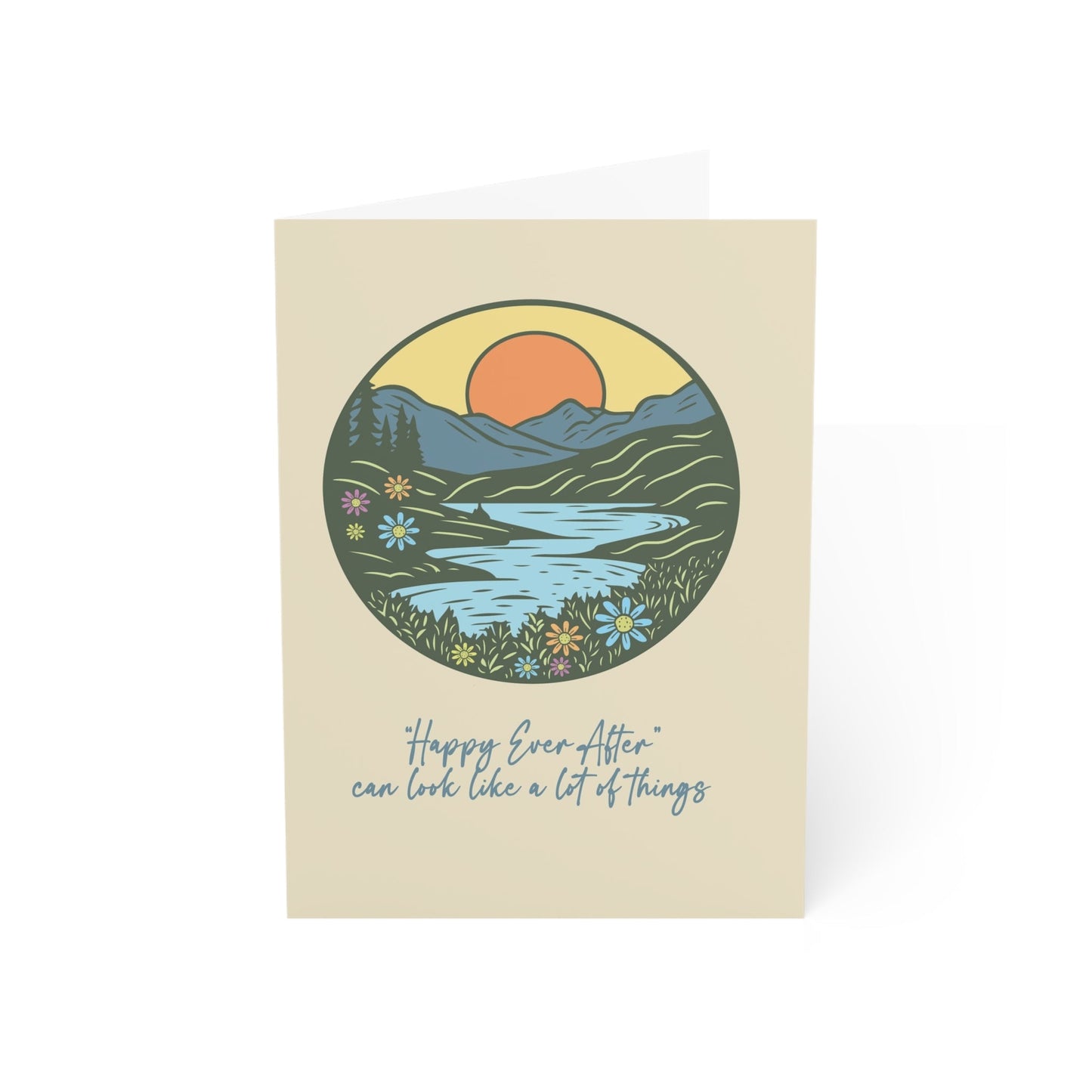 Divorce Greeting Card, Happy Every After Can Look Like a Lot of Things - Someone Has to Say It