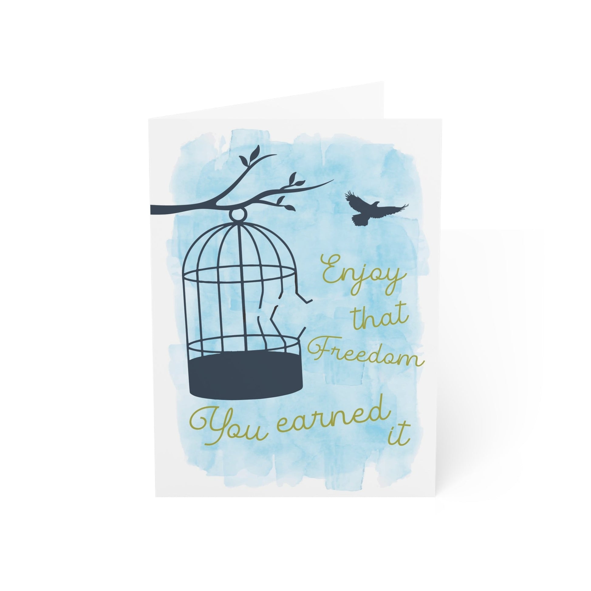 Divorce Greeting Card, Enjoy that Freedom - Someone Has to Say It