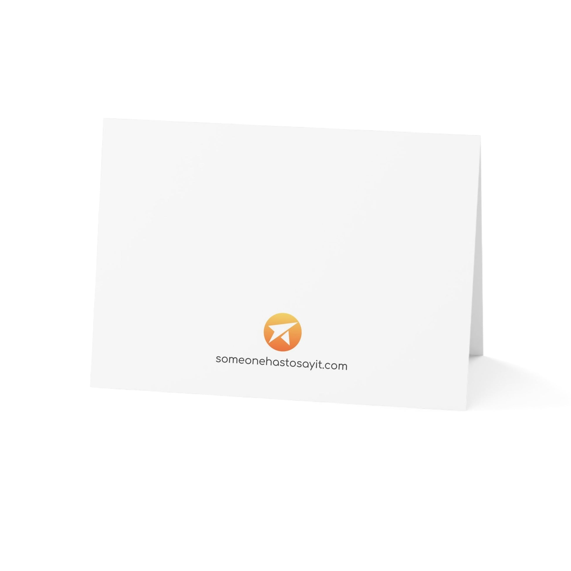 Divorce Greeting Card, Good Luck in Court - Someone Has to Say It