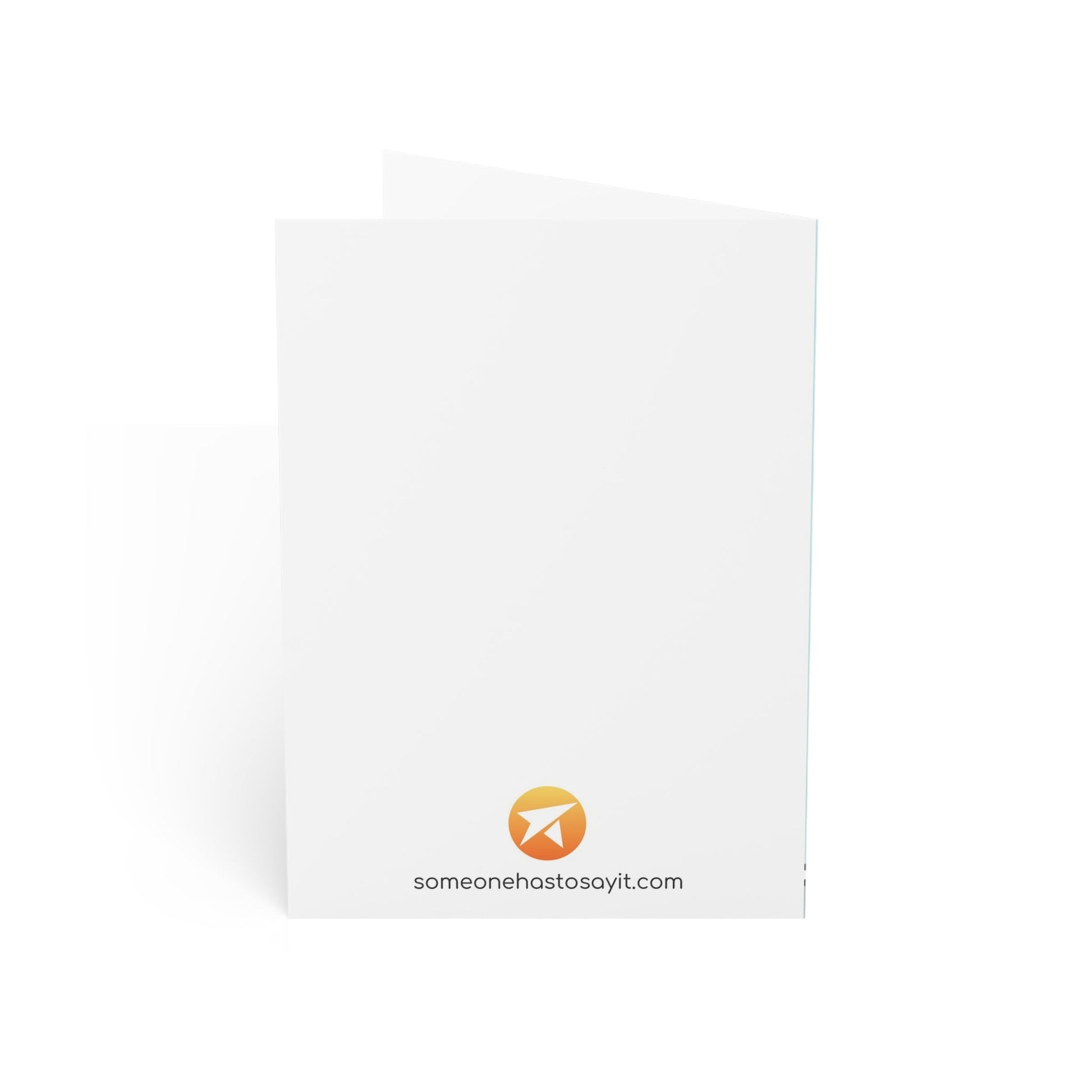 Divorce Greeting Card, Great Job Fighting for the Life You Deserve - Someone Has to Say It