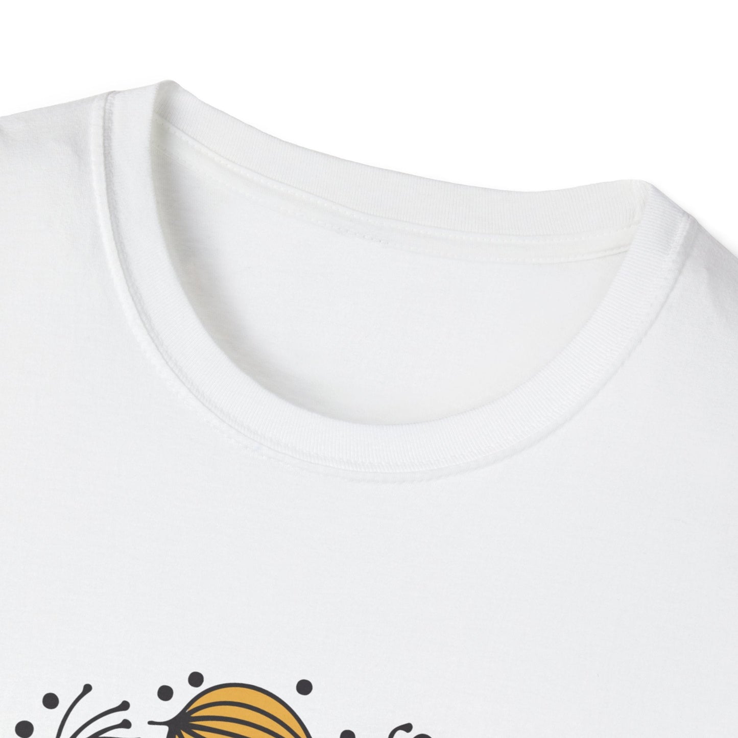 Floral Anatomical Heart T-Shirt — Botanical Heart with Compass Rose Design - Someone Has to Say It