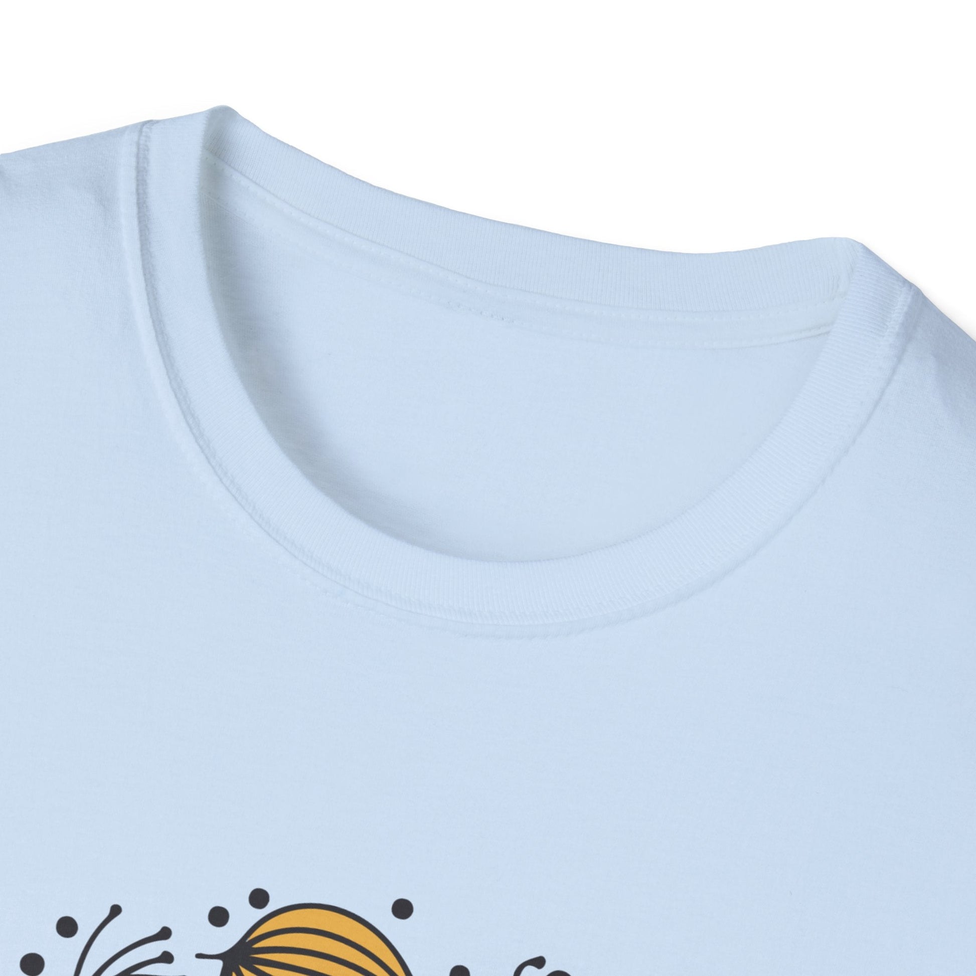 Floral Anatomical Heart T-Shirt — Botanical Heart with Compass Rose Design - Someone Has to Say It