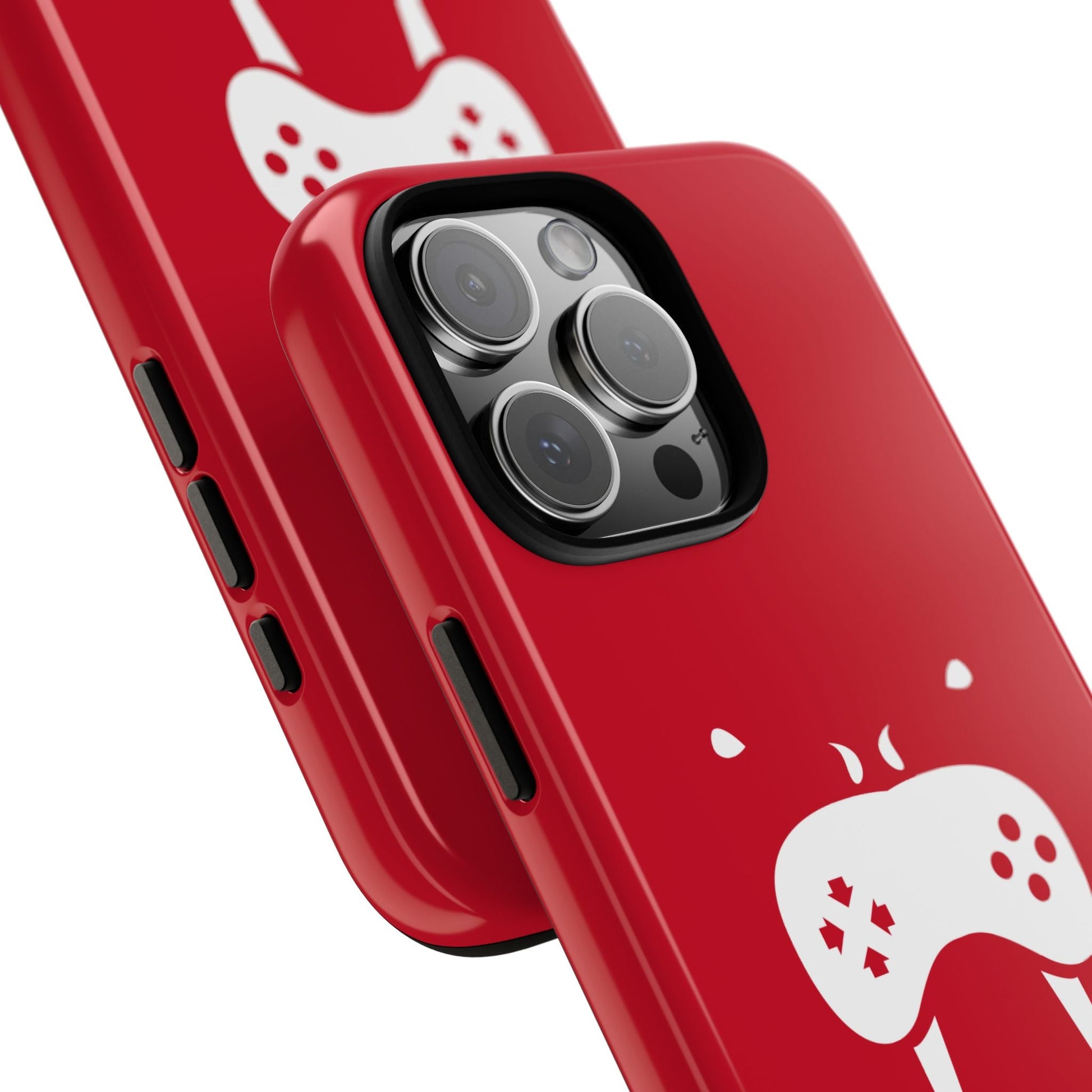 Gamer Phone Case — "Game On, Noob" Red Protective iPhone Cover - Someone Has to Say It