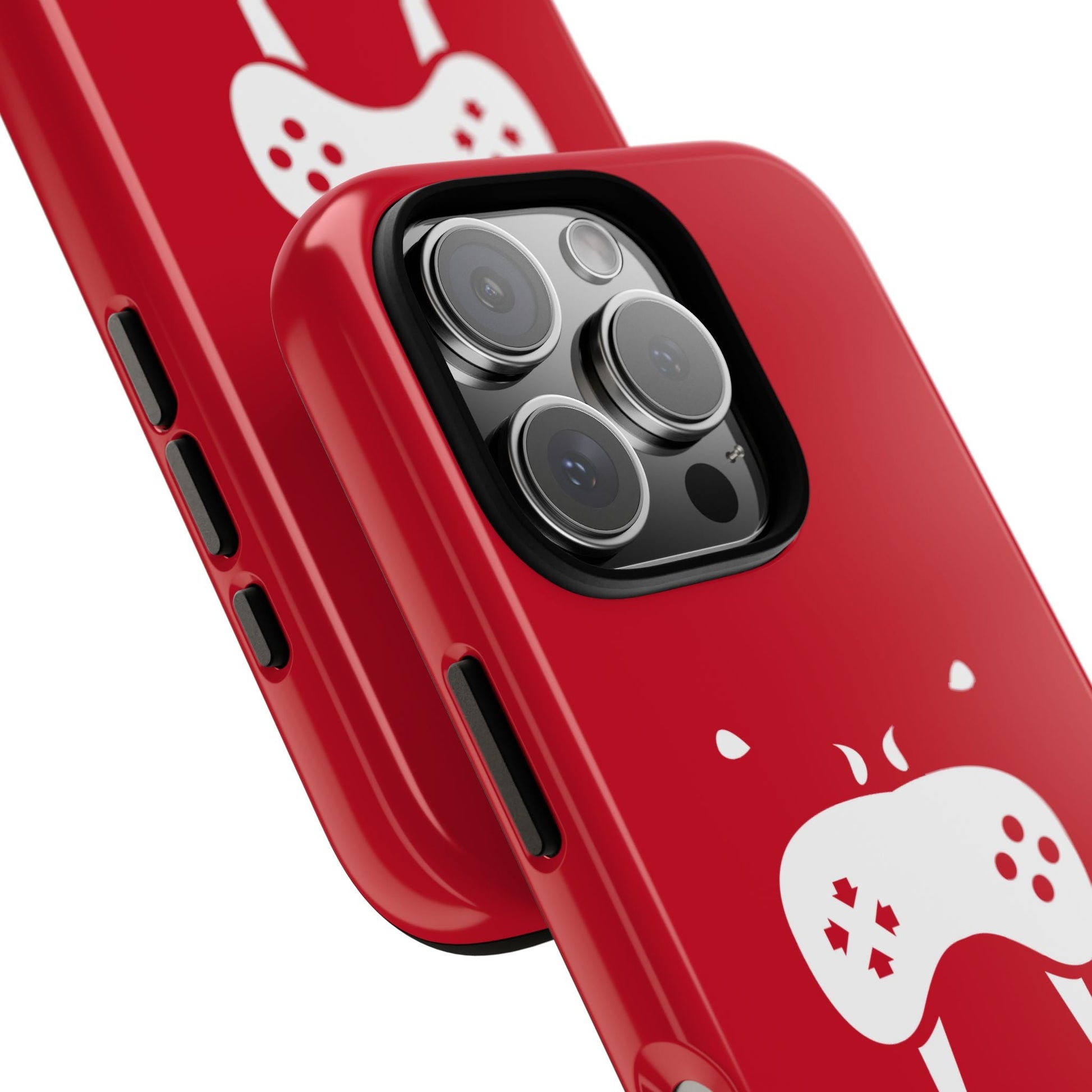 Gamer Phone Case — "Game On, Noob" Red Protective iPhone Cover - Someone Has to Say It