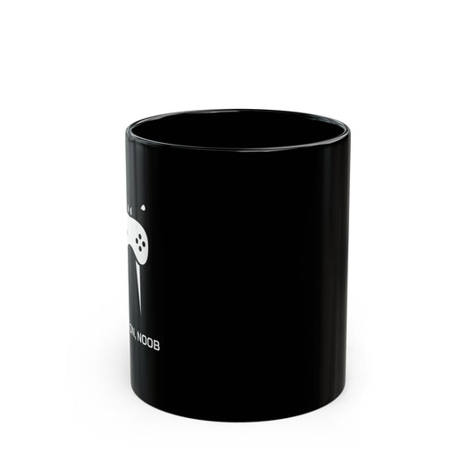 Walrus Gamer Mug – "Come On, Noob" Black Coffee Cup (11oz & 15oz) - Someone Has to Say It